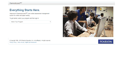 Desktop Screenshot of pearsonaccessnext.com