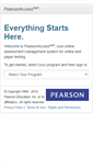 Mobile Screenshot of pearsonaccessnext.com